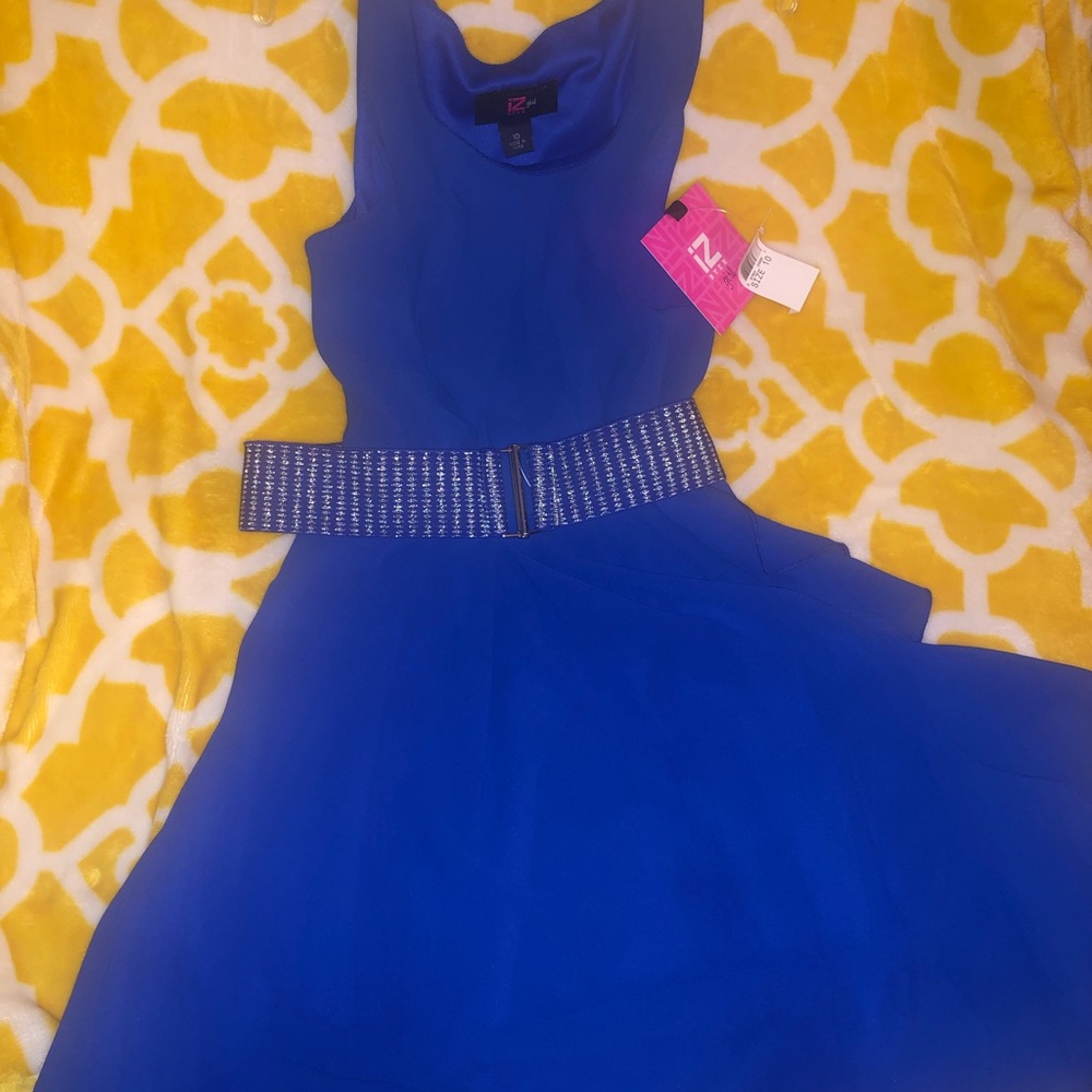 Cute Girls Blue dress with tags. In New condition